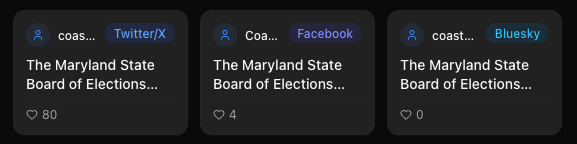 Maryland State Board of Elections explanation cited across three platforms